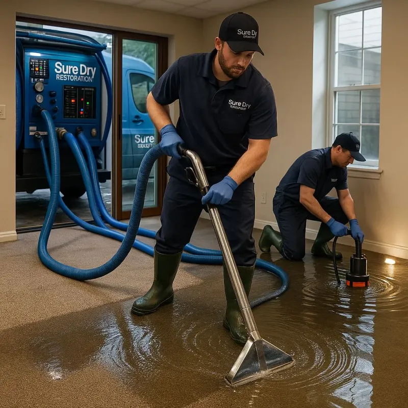 Water Extraction and Removal process in Cortland County, NY